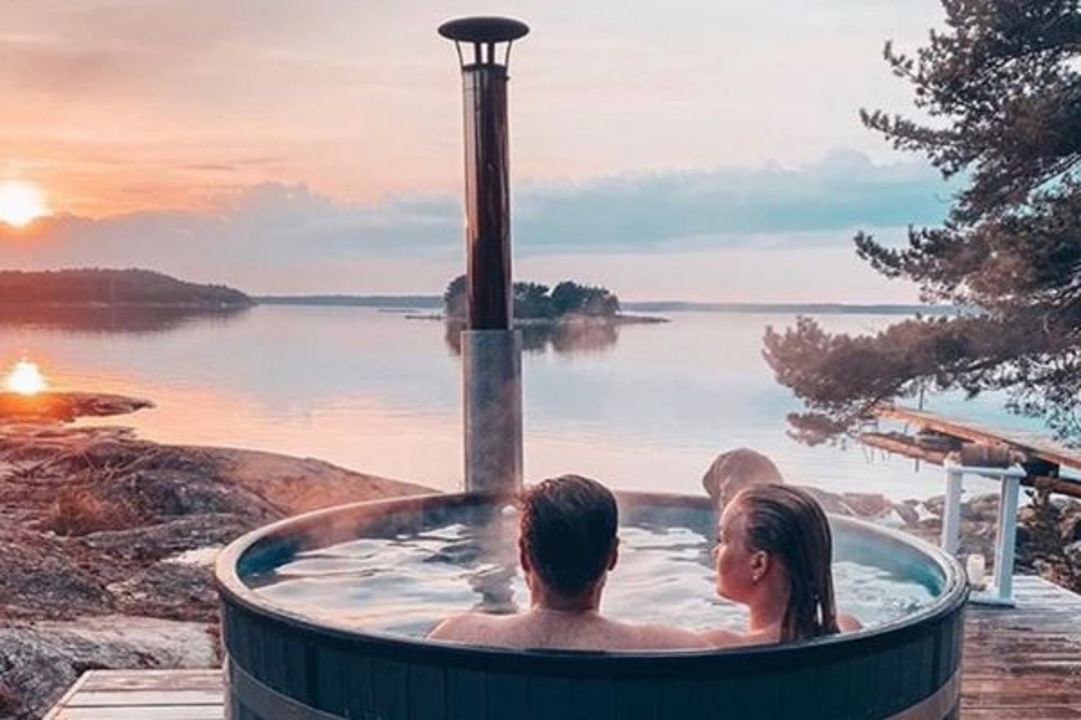 Bains nordiques dans le Jura