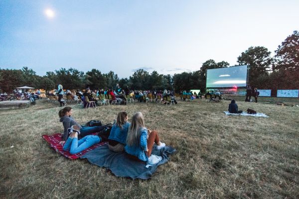 Cinéma en plein air à La Villette