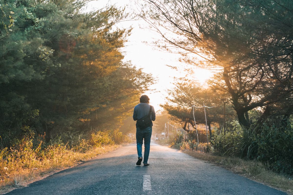 marcher en pleine conscience