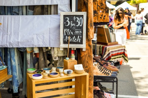 visite une foire rurale