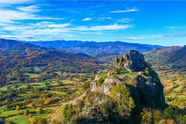Châteaux cathares Ariège nature