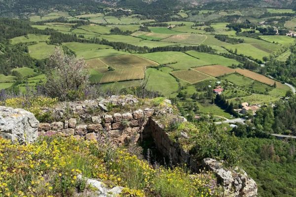 Couiza et le château de Blanchefort