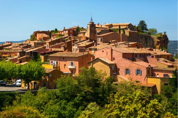 Les Baux-de-Provence dans les Bouches-du-Rhône