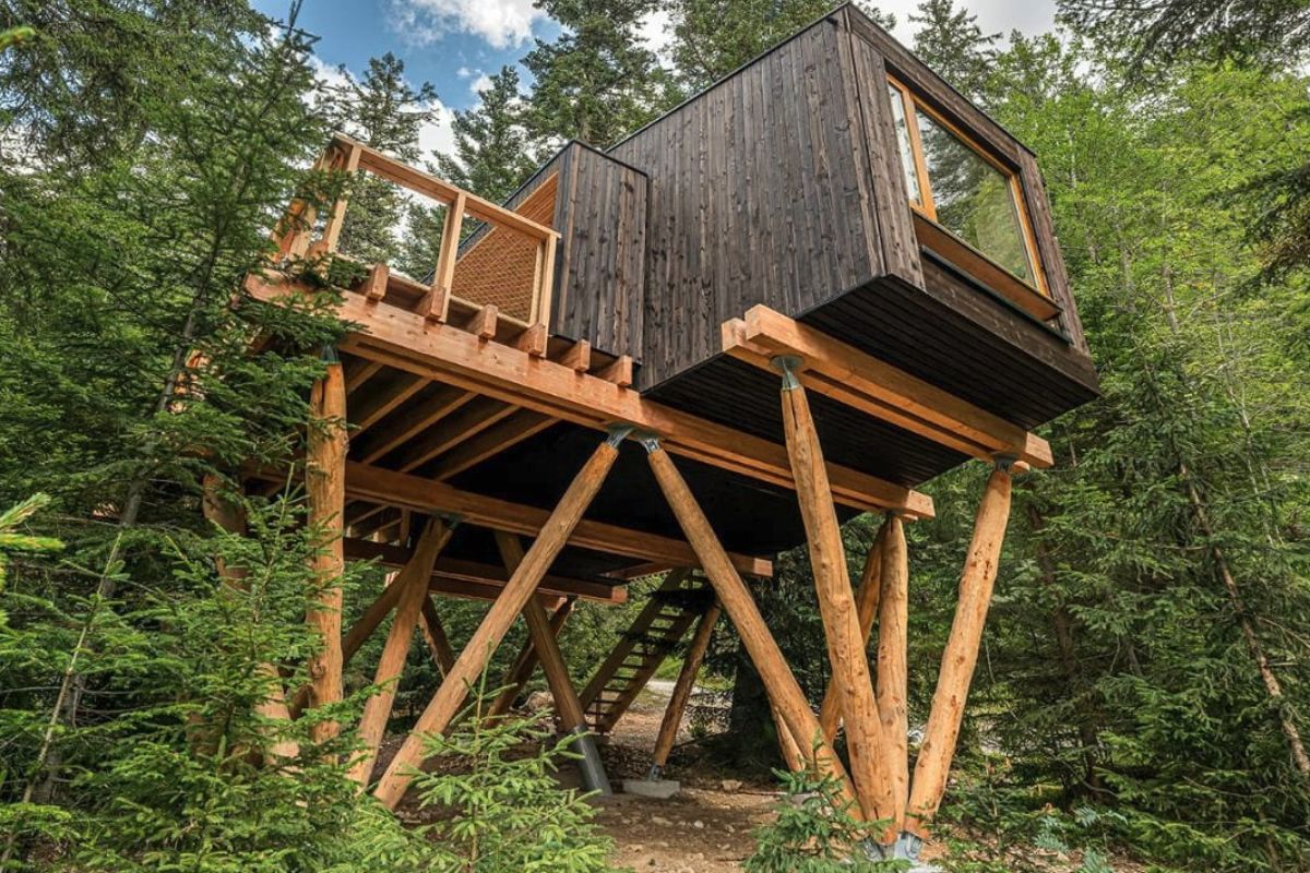 cabanes perchées à tester en France