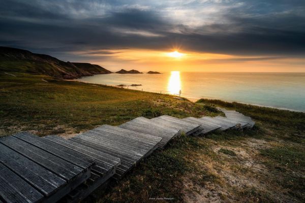 paysages à couper le souffle en Bretagne nuit