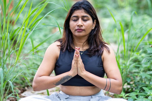 réapprendre respirer dans jardins de Normandie