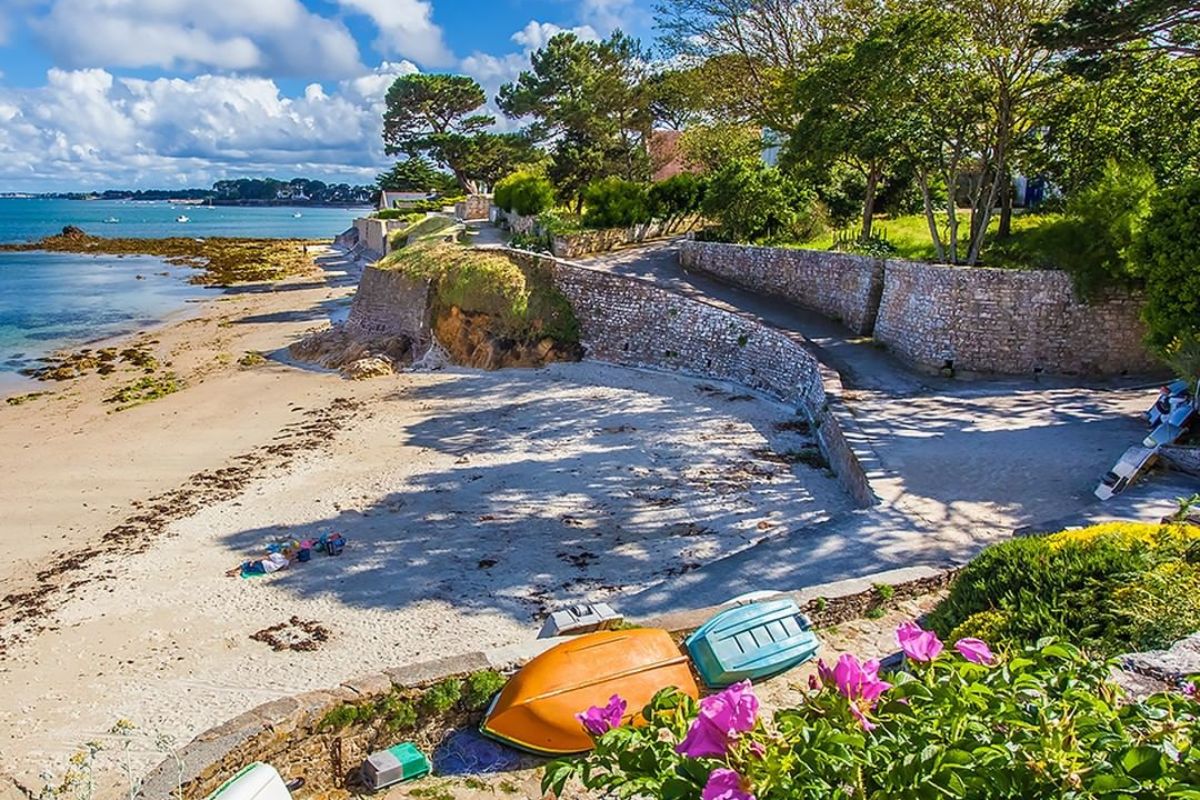 village de pêcheurs en Bretagne