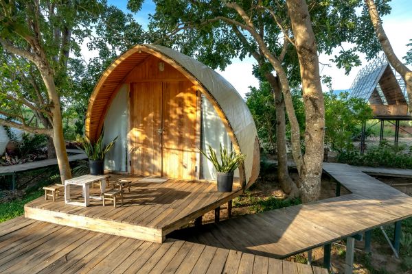 Hébergements écoresponsables et cocons de détente