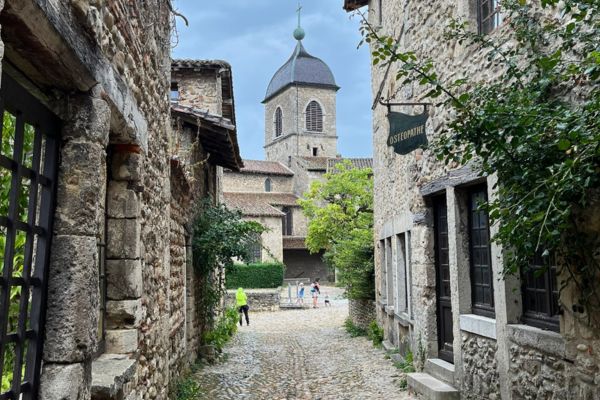 Pérouges dans l’Ain