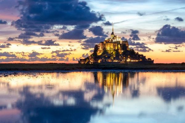 baie du Mont-Saint-Michel et ses marées
