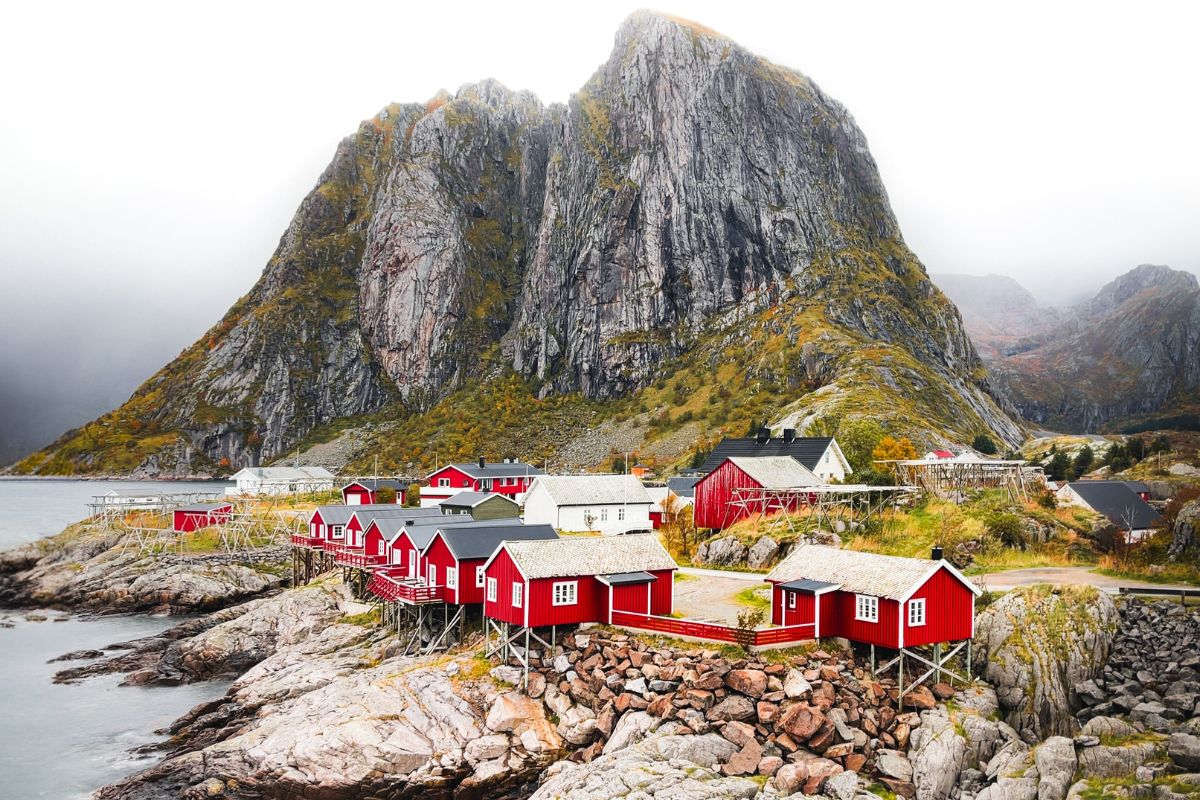 maisons de pêcheurs en Bretagne fin