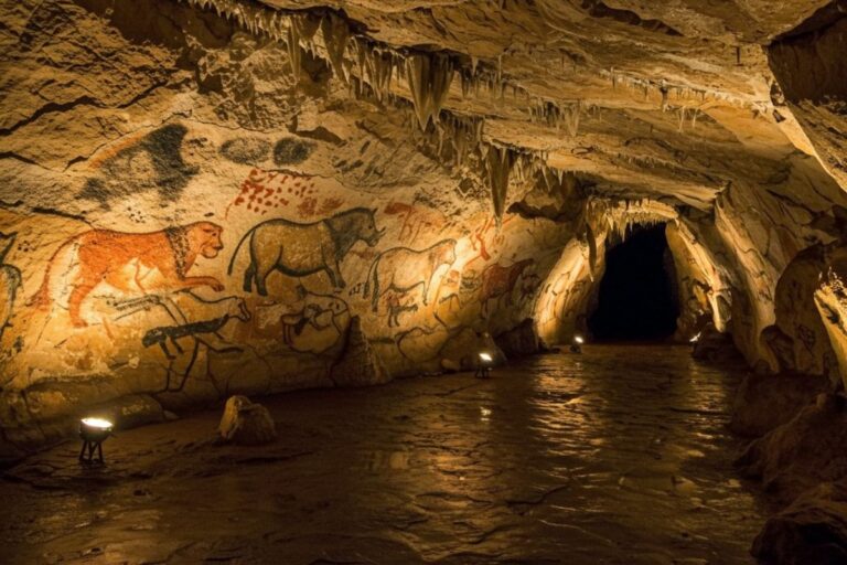 Spell Inchuvet Les peintures rupestres de la grotte Chauvet dans le département de l ...