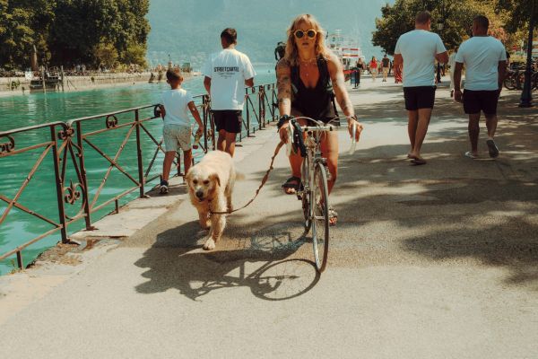 piste cyclable Bordeaux-Lac