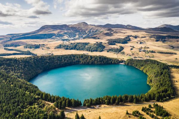 volcans d’Auvergne fascinent attrait