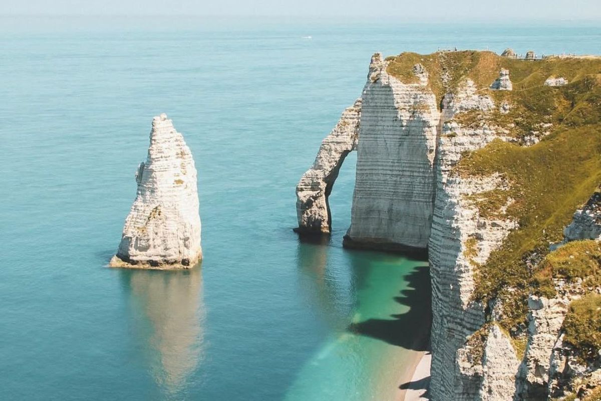 Normandie falaises cidre patrimoine