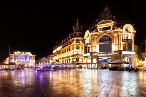 quartiers animés Montpellier
