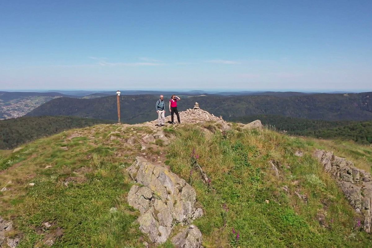 route des crêtes en Alsace