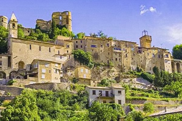 villages perchés La Drôme à vélo