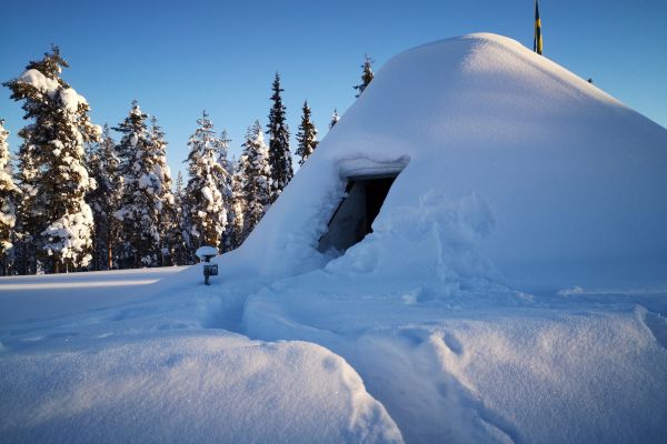 Dormir dans un igloo