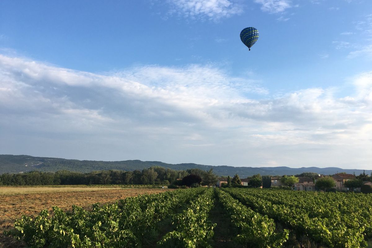 Provence en montgolfière