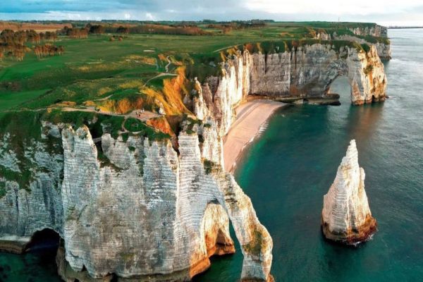 Les falaises d'Étretat