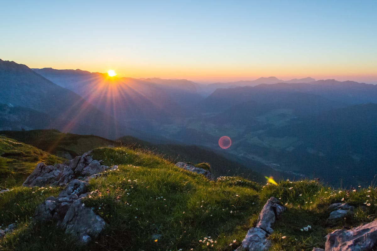 lever de soleil sur le Mont Ventoux