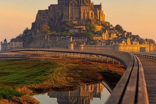 sentiers Mont-Saint-Michel