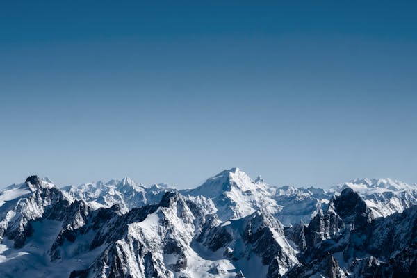 Mont Blanc et ses panoramas inspirants