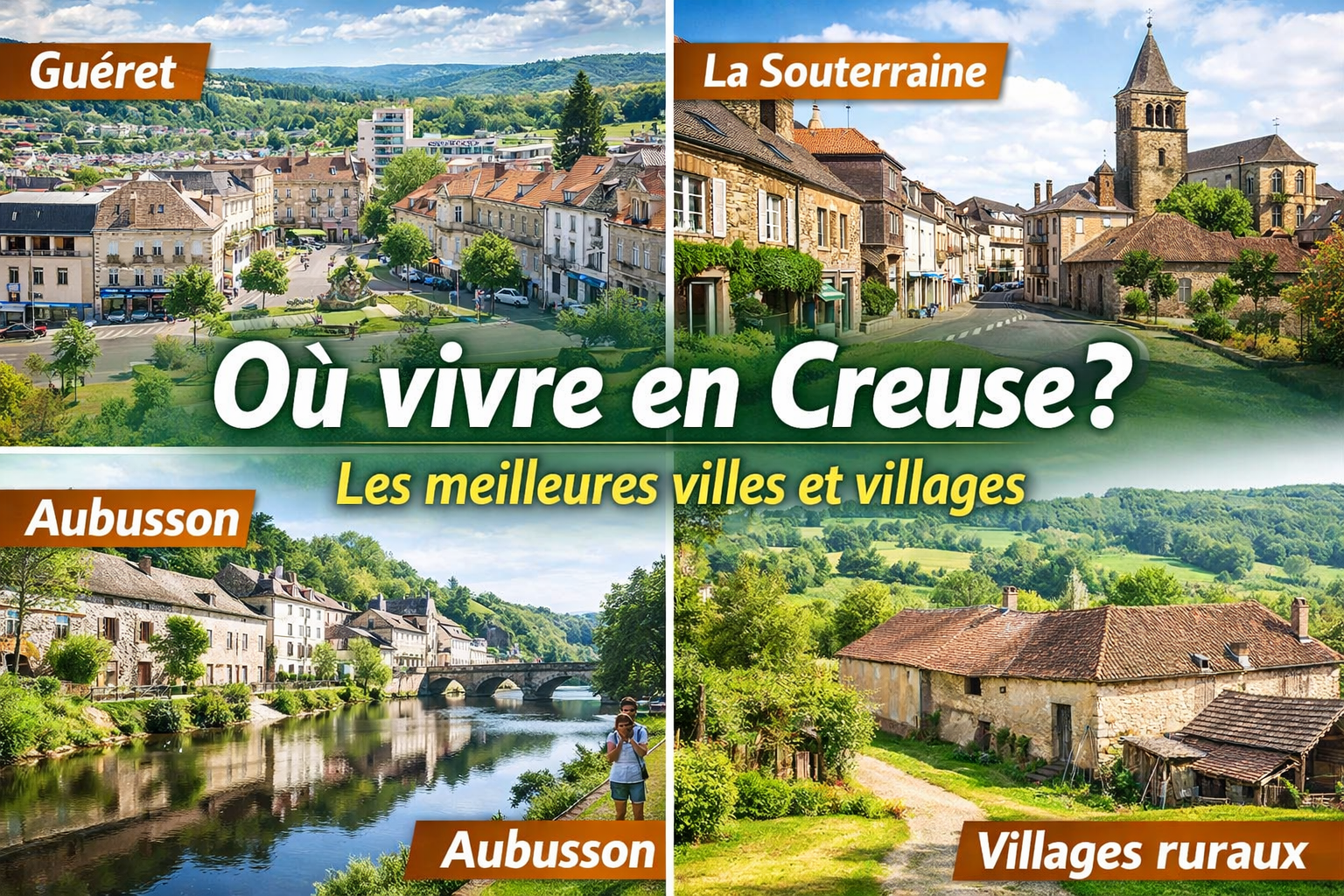 Où vivre en Creuse