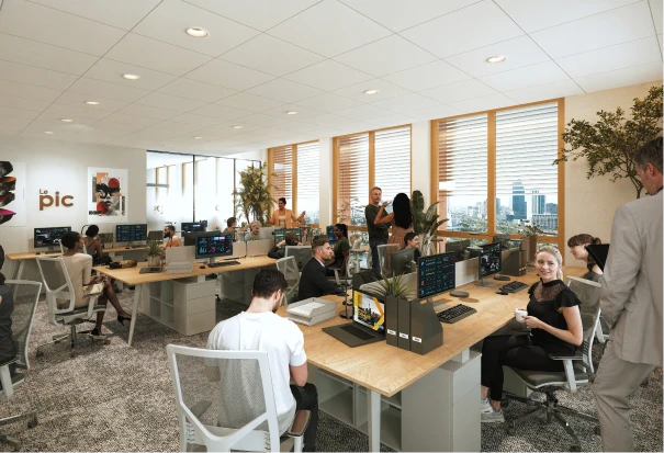 travailler-au-pic- Plus grand Espace de Coworking en France